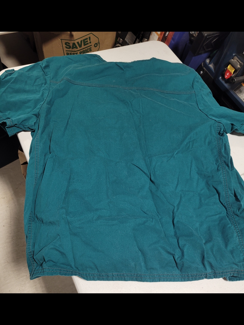 Dickies Men's Teal Green Medical Scrub Set - Picture 4 of 8